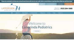 Desktop Screenshot of lamorindapeds.com